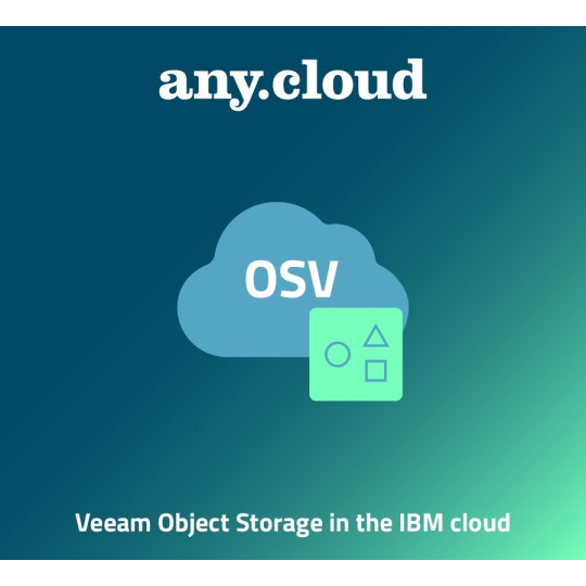 Anycloud ACOSB | OBJECT STORAGE FOR BACKUP (1TB/1M) Anycloud ACOSB | OBJECT STORAGE FOR BACKUP (1TB/1M)