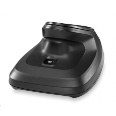 Zebra charging/transmitter cradle, presentation, black Zebra charging/transmitter cradle, presentation, black