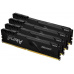 KINGSTON DIMM DDR4 64GB (Kit of 4) 3200MT/s CL16 FURY Beast Černá