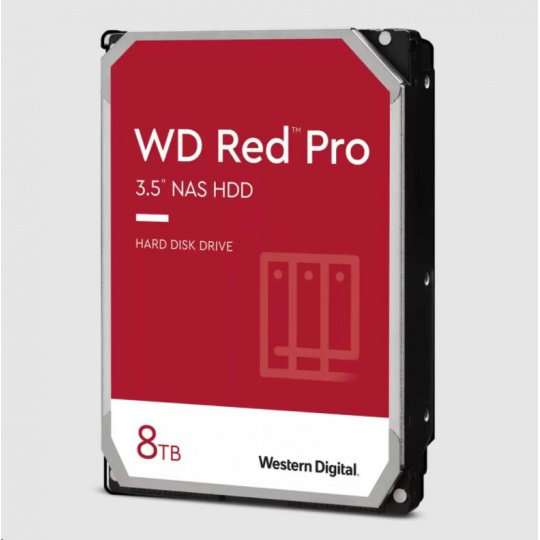 WD RED Pro NAS WD8003FFBX 8TB SATAIII/600 256MB cache, CMR