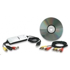 MANHATTAN Hi-Speed USB Audio/Video Grabber, střihová (zachytávací) karta MANHATTAN Hi-Speed USB Audio/Video Grabber, střihová (zachytávací) karta