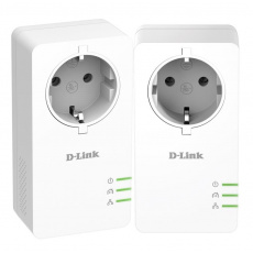 D-Link DHP-P601AV PowerLine AV2 1000 HD Gigabit Passthrough Kit (2-pack), schuko D-Link DHP-P601AV PowerLine AV2 1000 HD Gigabit Passthrough Kit (2-pack), schuko