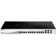 D-Link DXS-1210-16TC 16-port 10Gigabit Smart Managed Switch, 12x 10GbE RJ45, 2x 10GbE SFP+, 2x 10GbE RJ45/SFP+ combo