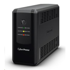 CyberPower UT GreenPower Series UPS 650VA/360W, české zásuvky - předváděcí