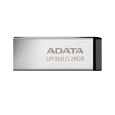 ADATA Flash Disk 128GB UR350, USB 3.2 Dash Drive, kov černá