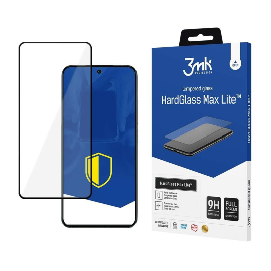 3mk tvrzené sklo HardGlass Max Lite pro Samsung Galaxy A71 (SM-A715) černá