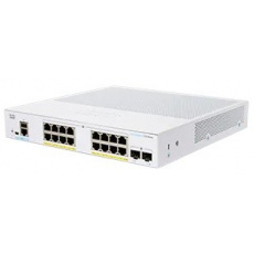 Cisco switch CBS250-16P-2G (16xGbE,2xSFP,16xPoE+,120W,fanless) - REFRESH Cisco switch CBS250-16P-2G (16xGbE,2xSFP,16xPoE+,120W,fanless) - REFRESH