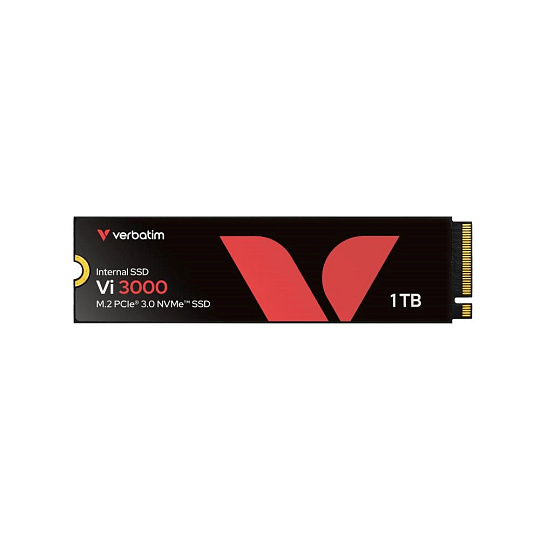 VERBATIM SSD Vi3000 Internal PCIe NVMe M.2 SSD 1TB , W 3000/ R 3300 MB/s