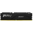 KINGSTON DIMM DDR5 8GB 6000MT/s CL30 ECC FURY Beast XMP Černá