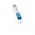 ADATA Flash Disk 32GB C008, USB 2.0 Classic, bílá