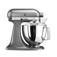 KitchenAid Artisan 5KSM175PSEMS kuchyňský robot, 10 rychlostí, planetární systém, celokovová konstrukce, šedá