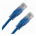 XtendLan patch kabel Cat5E, UTP - 0,3m, modrý (prodej po 10 ks)