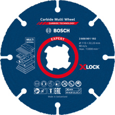 Bosch víceúčelové řezné kotouče EXPERT Carbide Multi Wheel X-LOCK 115 mm, 22,23 mm