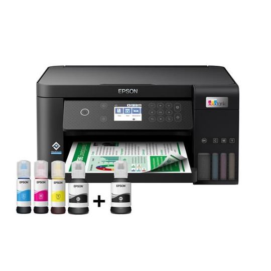 EPSON tiskárna ink EcoTank L6260, 3v1, A4, 1200x4800, 33ppm, USB, Wi-Fi, LAN