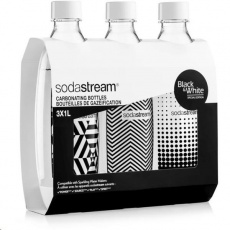 SodaStream 1l TriPack Fuse Black&White láhev