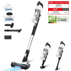 BAZAR - Levoit LVAC-200 4v1 Aku Turbo Cyclone bílý - Poškozený obal (Komplet)