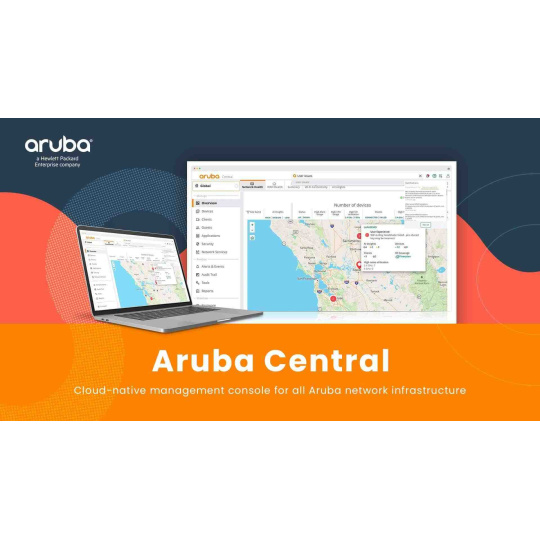 Aruba Central On-Premises Switch 63xx or 38xx Foundation 7 year Subscription E-STU