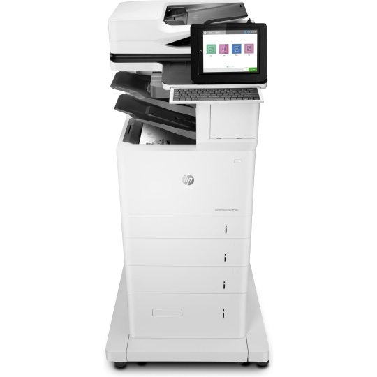 HP LaserJet Enterprise Flow MFP M635z (A4, 61ppm, USB, ethernet, Print/Scan/Copy, Duplex, HDD, Fax, Tray)