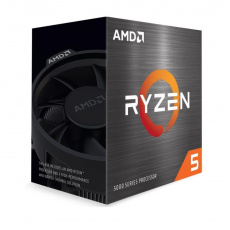 CPU AMD RYZEN 5 5500, 6-core, 3.6GHz, 19MB cache, 65W, socket AM4, BOX