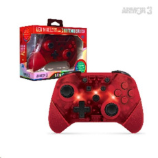 Armor3 NuChamp Wireless Controller for Nintendo Switch (Red LED)