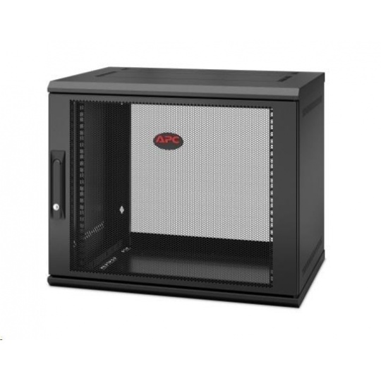 APC NetShelter WX 9U Single Hinged Wall-mount Enclosure 400mm Deep