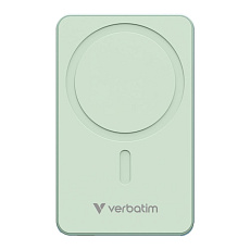 VERBATIM Powerbanka Charge 'n' Go Essentials, Magnetická, 20000 mAh, USB-C, Zelená