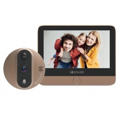 Eques VEIU Mini 2 - Champagne digitální dveřní kukátko Eques VEIU Mini 2 - Champagne digitální dveřní kukátko