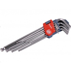 Extol Premium L-klíče IMBUS prodloužené, sada 9ks, s kuličkou, H1,5-10mm 8819312 Extol Premium L-klíče IMBUS prodloužené, sada 9ks, s kuličkou, H1,5-10mm 8819312