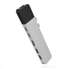 HyperDrive NET Hub for USB-C pro MacBook Pro - Stříbrný HyperDrive NET Hub for USB-C pro MacBook Pro - Stříbrný