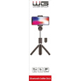WG - Teleskopická tyč tripod pro selfie foto s bluetooth tlačítkem / WG 6 / black