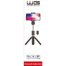WG - Teleskopická tyč tripod pro selfie foto s bluetooth tlačítkem / WG 6 / black WG - Teleskopická tyč tripod pro selfie foto s bluetooth tlačítkem / WG 6 / black