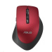 ASUS WT425 Mouse, laserová, bezdrátová, červená