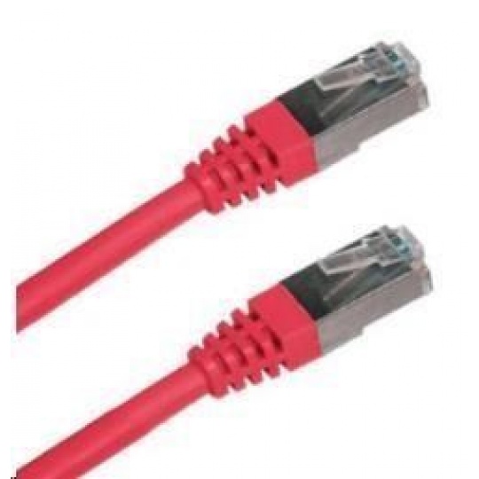 XtendLan patch kabel Cat6A, S-FTP - 1,5m, červený
