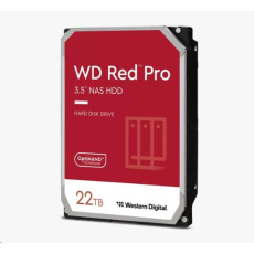 BAZAR - WD RED Pro NAS WD221KFGX 22TB, SATA III 3.5", 512MB 7200RPM, 265MB/s, CMR