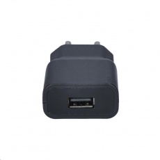 Solight USB nabíjecí adaptér, 1x USB, 2400mA, AC 230V, černý Solight USB nabíjecí adaptér, 1x USB, 2400mA, AC 230V, černý