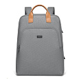 MYBALO Nova dámský městský batoh na notebook - šedá