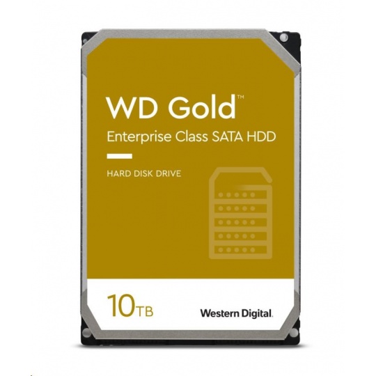 WD GOLD WD102KRYZ 10TB, SATA III 3.5", 256MB 7200RPM, 262MB/s, CMR, Enterprise