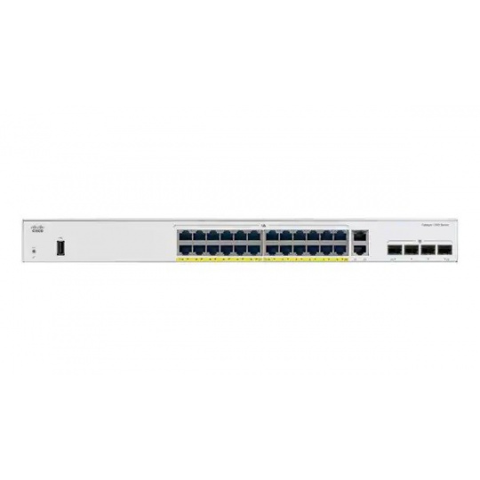 Cisco Catalyst C1000-24T-4X-L, 24x10/100/1000, 4xSFP+ - REFRESH