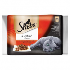 Kap.SHEBA SELECTION stavnaty vyber 4ks 340g Kap.SHEBA SELECTION stavnaty vyber 4ks 340g