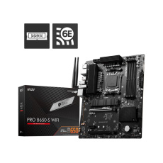 BAZAR - MSI MB Sc AM5 PRO B650-S WIFI, AMD B650, 4xDDR5, 1xDP, 1xHDMI, WI-FI - Po opravě (Bez příšlušenství)