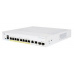 Cisco switch CBS350-8P-E-2G-UK, 8xGbE RJ45, 2xGbE RJ45/SFP, fanless, PoE+, 67W - REFRESH