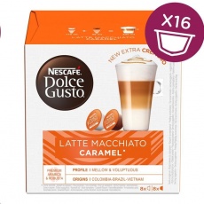 NESCAFÉ Dolce Gusto® Latte Macchiato Caramel kávové kapsle 16 ks NESCAFÉ Dolce Gusto® Latte Macchiato Caramel kávové kapsle 16 ks