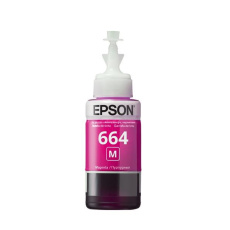 BAZAR - EPSON ink bar T6643 Magenta ink container 70ml pro L100/L200/L550/L1300/L355/365 - Poškozený obal (Komplet)