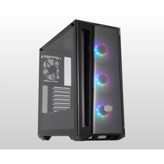 BAZAR Cooler Master case MasterBox MB520 aRGB, E-ATX, Mid Tower, černá, bez zdroje - POŠKOZENÝ OBAL