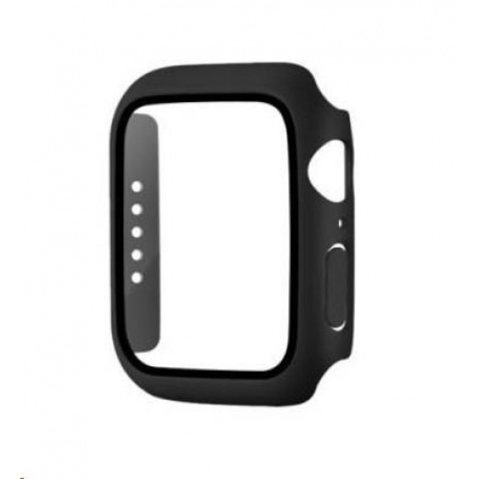 COTECi polykarbonátové pouzdro s ochranou displeje pro Apple Watch 45 mm černá COTECi polykarbonátové pouzdro s ochranou displeje pro Apple Watch 45 mm černá