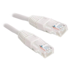 XtendLan patch kabel Cat5E, UTP - 0,25m, bílý