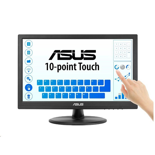 BAZAR - ASUS LCD 15.6" VT169HE Touch 1920x1080, IPS, Wide Viewing Angle, Frameless, Flicker free, Rozbaleno (komplet) BAZAR - ASUS LCD 15.6" VT169HE Touch 1920x1080, IPS, Wide Viewing Angle, Frameless, Flicker free, Rozbaleno (komplet)
