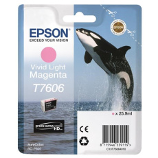 EPSON ink bar ULTRACHROME HD "Kosatka" - Vivid Light Magenta - T7606 (25,9 ml)