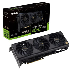 BAZAR - ASUS VGA NVIDIA GeForce RTX 4080 SUPER PROART OC 16G, 16G GDDR6X, 3xDP, 1xHDMI (Bez příšlušenství)