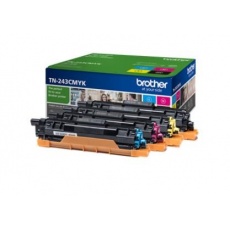 BAZAR - BROTHER Toner TN-243CMYK - PRO HLL32x0 DCPL35x0 MFCL37x0 - cca 1000stran SADA - poškozený obal
